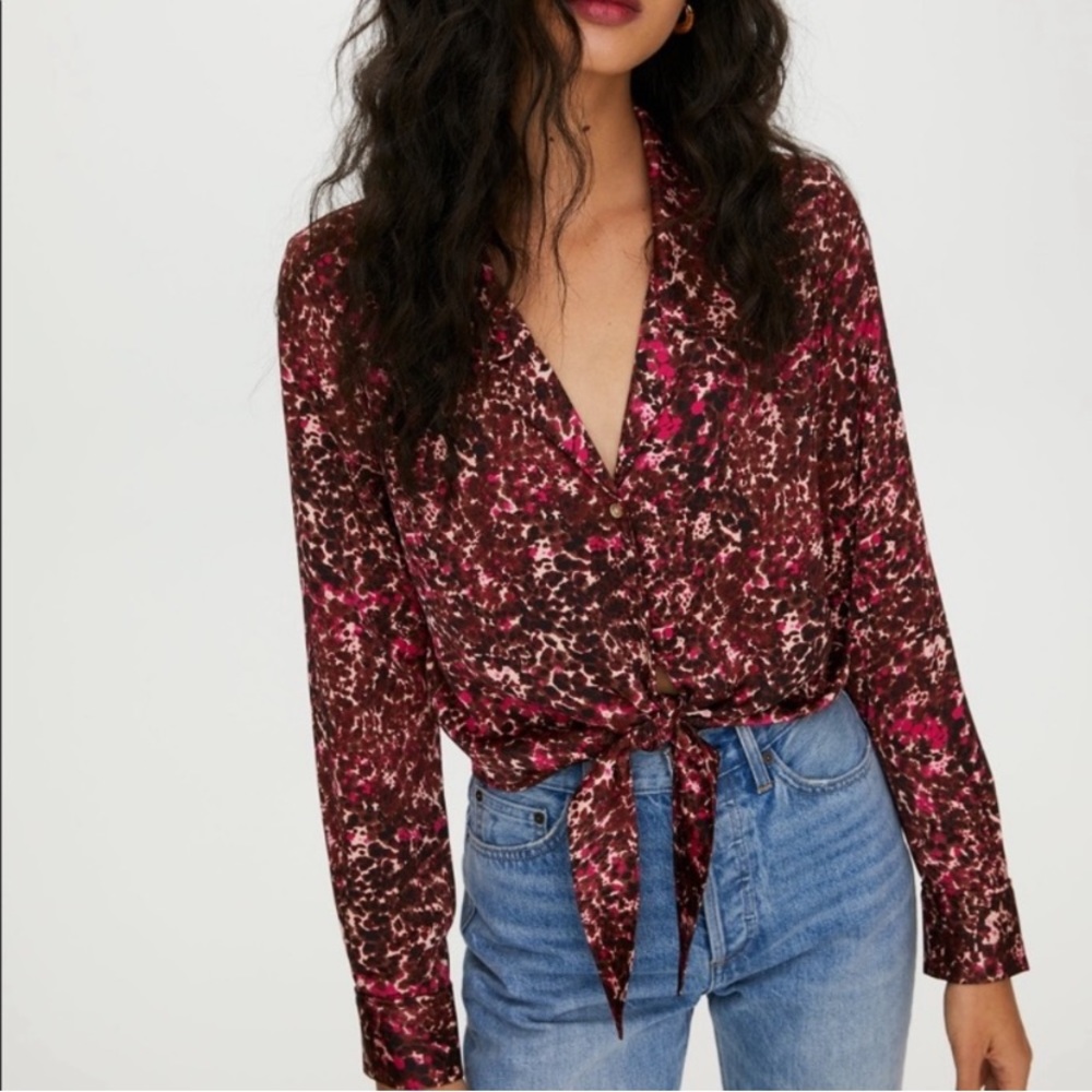 Wilfred Tie-up Blouse
